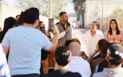 Quirino renueva la calle Enrique Limón Díaz para fortalecer la movilidad en el Corredor López Mateos