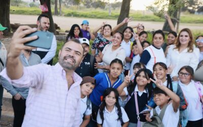 Quirino impulsa escuelas sustentables con sistemas de captación pluvial en Tlajomulco