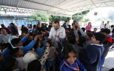 Quirino entrega rehabilitación de la Primaria Aurelia Guevara con inversión de 2.2 millones de pesos