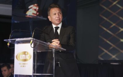 Lemus reitera apoyo al sector de la construcción durante entrega del Galardón CMIC 2025