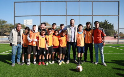 Quirino entrega la primera fase de la renovación de la Unidad Deportiva en Arvento
