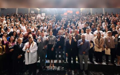 Entrega Pablo Lemus bases definitivas a 158 trabajadores del OPD Servicios de Salud Jalisco
