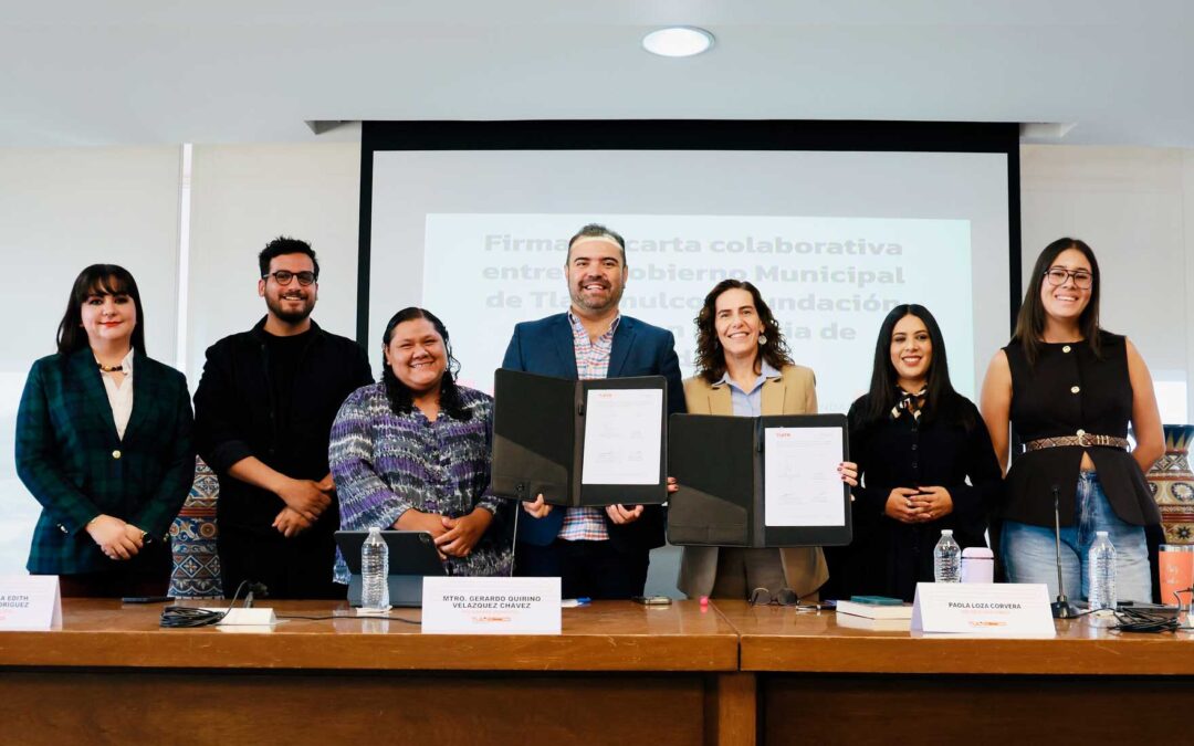 Tlajomulco firma convenio con Fundación Marisa para fortalecer el Sistema de Cuidados del municipio