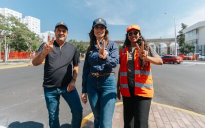 Vero Delgadillo entrega obras por 9.1 millones de pesos en Providencia