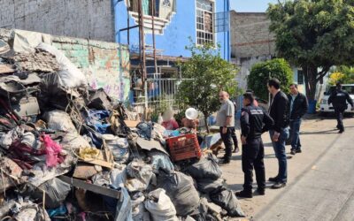 Justicia Cívica GDL sanciona a siete vecinos por convertir espacios públicos en tiraderos