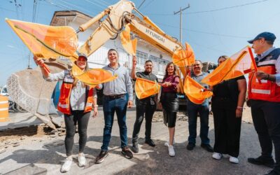 Vero Delgadillo inicia renovación integral de la Calle Isidro Olvera con inversión de 14.7 mdp