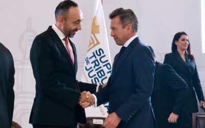 Pablo Lemus acude al informe del Poder Judicial y refrenda coordinación institucional