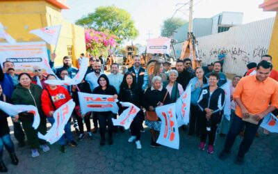Gerardo Quirino arranca la rehabilitación integral del ingreso a Rancho Alegre