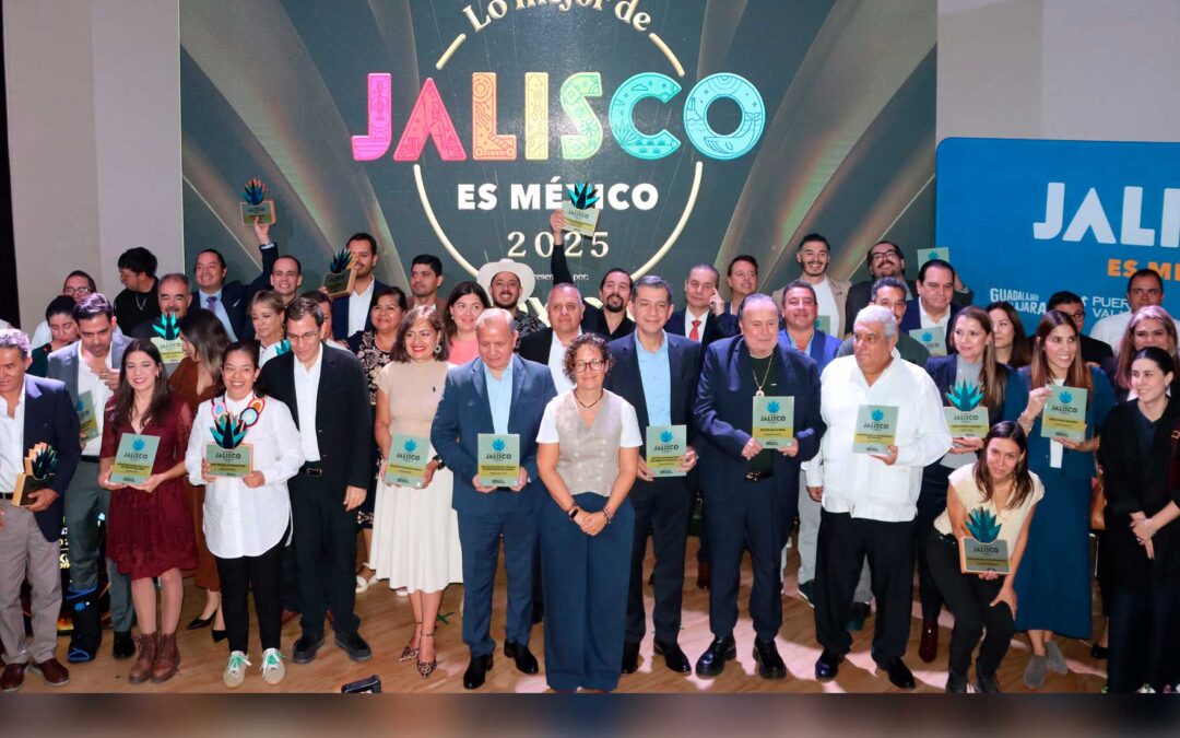 Reconoce Jalisco a lo mejor del turismo y reporta crecimiento del sector en 2025