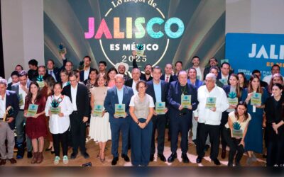 Reconoce Jalisco a lo mejor del turismo y reporta crecimiento del sector en 2025