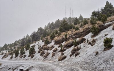 Autoridades mantienen operativo especial en el Nevado de Colima ante bajas temperaturas