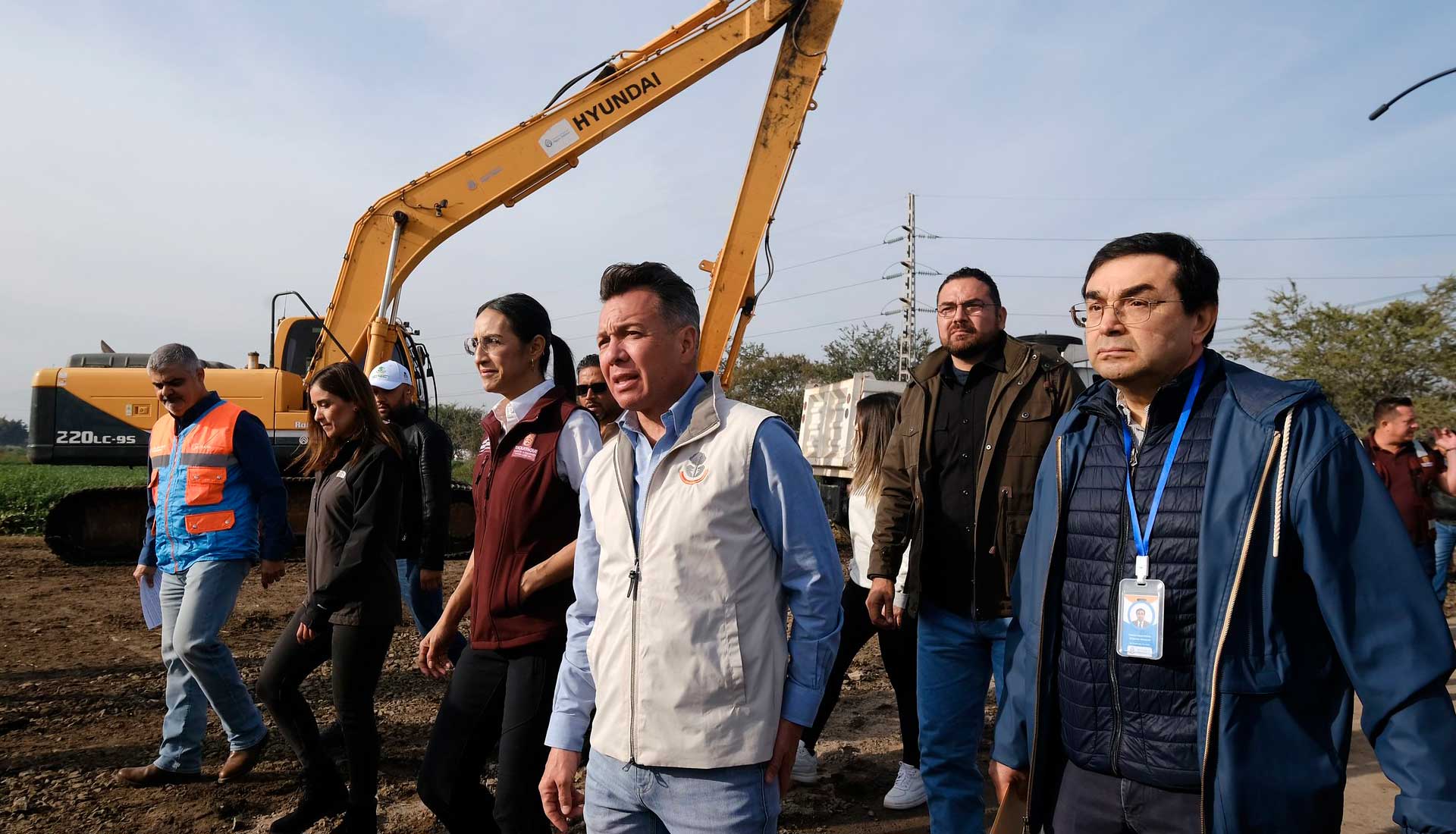 Arranca Pablo Lemus trabajos de limpieza y desazolve en la Presa Las Pintas