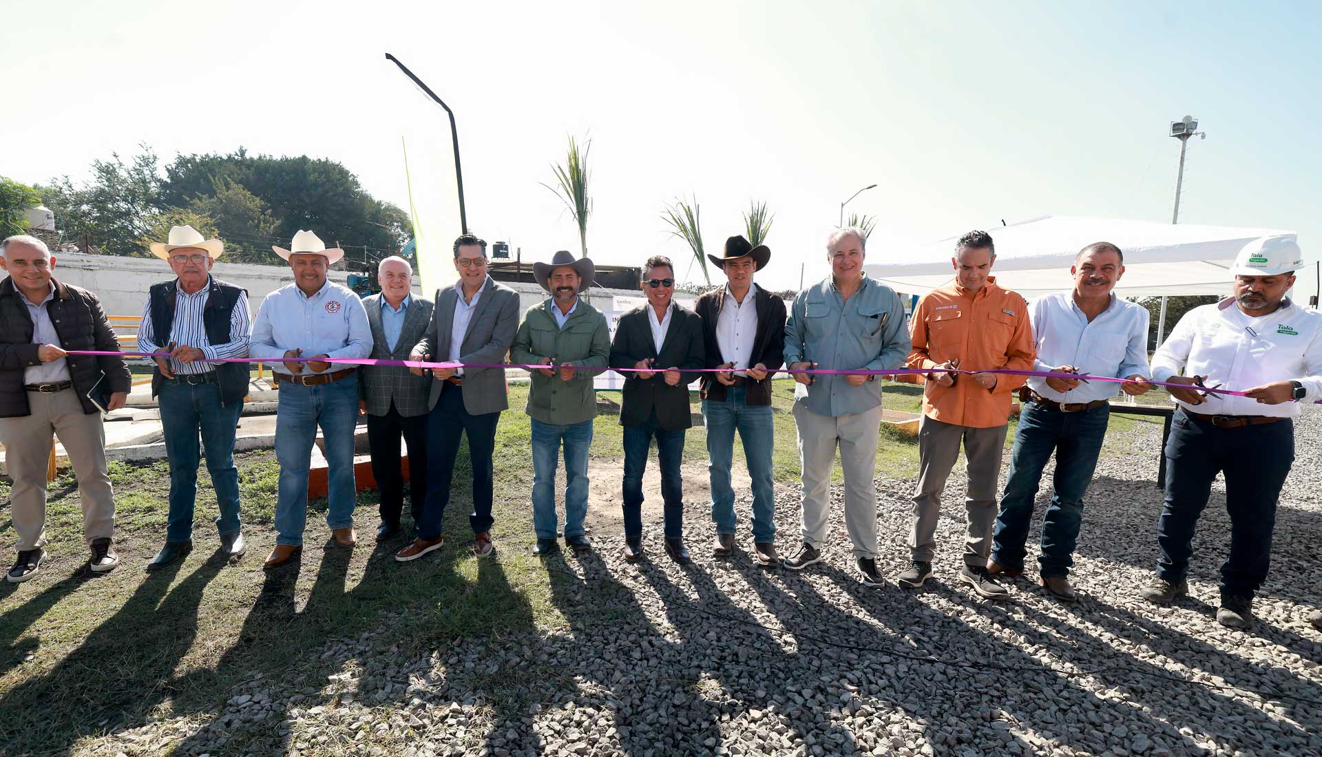 Arranca Gobierno de Jalisco obra de riego, con agua tratada, para el ahorro hídrico en el sector cañero y agrícola de Tala