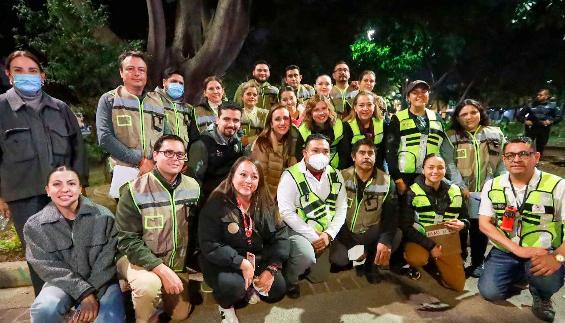 Brinda DIF Jalisco alimentos y abrigo a personas en movilidad y situación de calle
