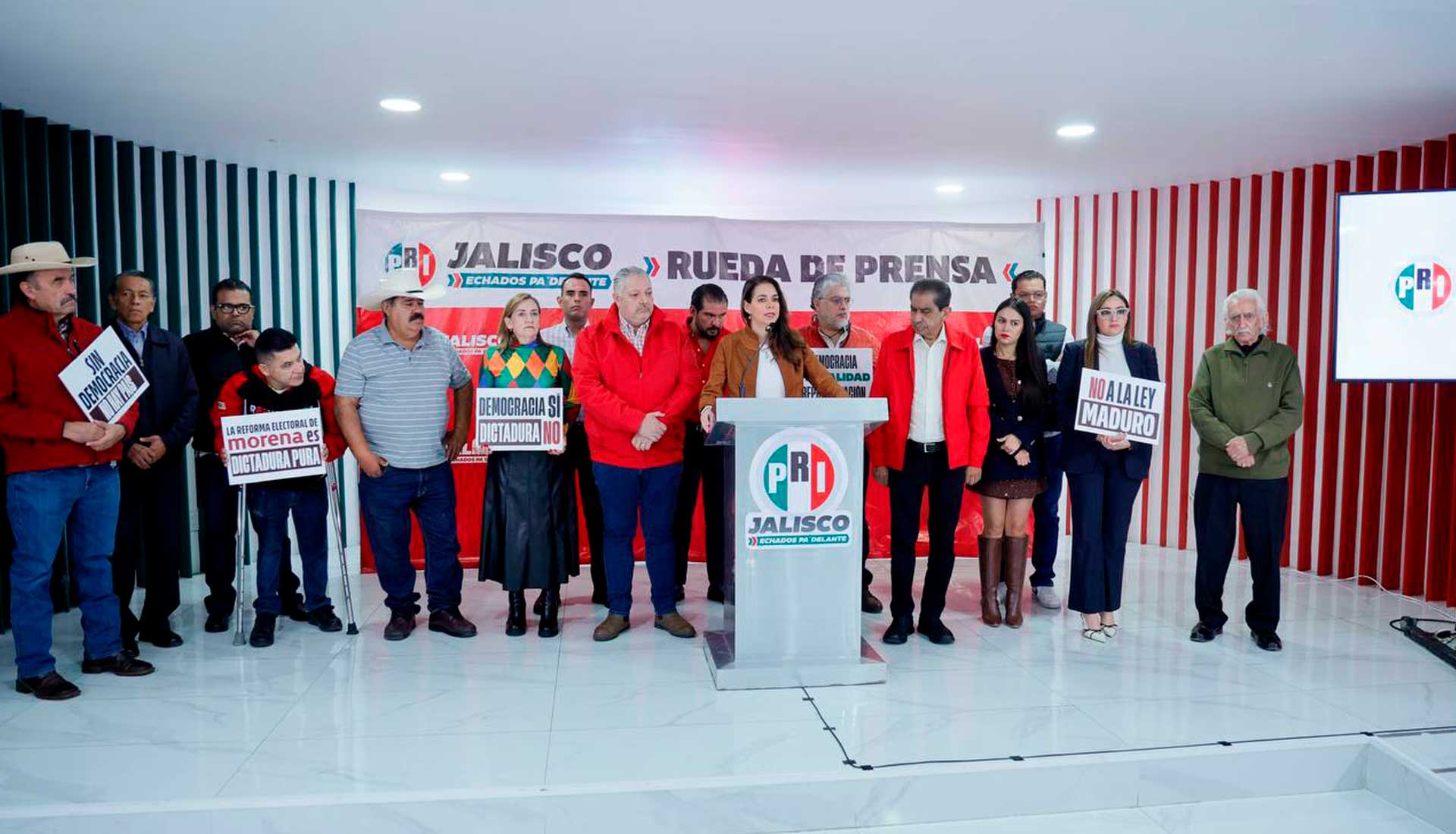 PRI Jalisco llama a consolidar frente opositor para 2027
