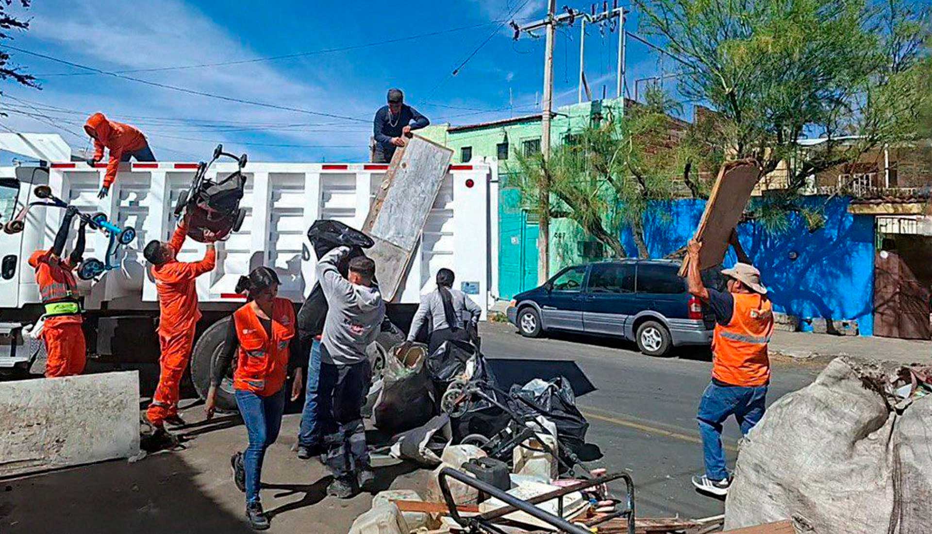 Retiran más de 7 toneladas de basura en La Federacha