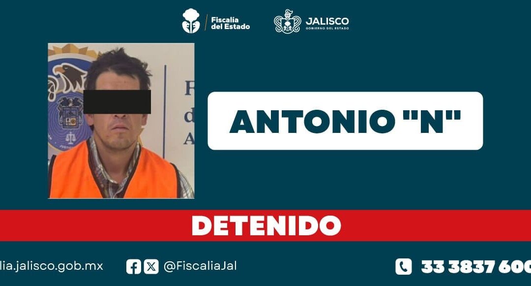 Capturan a presunto implicado en muerte de regidora de Teocaltiche