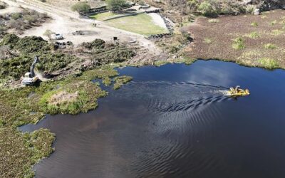 Gobierno de Jalisco sanea la Presa San Pedro y el Río Encarnación en Altos Norte