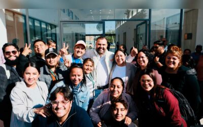 Gerardo Quirino entrega obra de la nueva Cruz Verde Chulavista