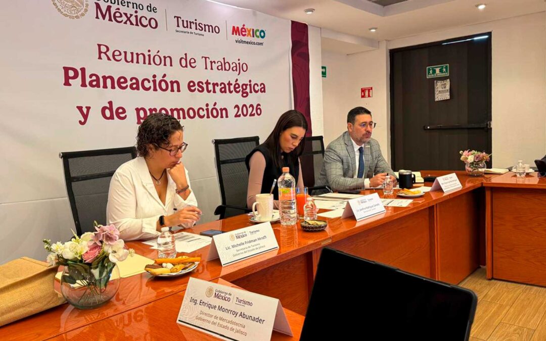 Activan Jalisco y Sectur plan de promoción turística 2026 para el estado