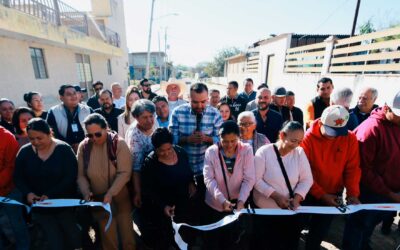 Gerardo Quirino cumple con obras integrales en La Alameda y La Cañada