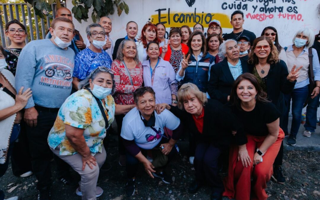Vero Delgadillo arranca remodelación del nuevo Centro de Comunidades de Cuidado en Oblatos