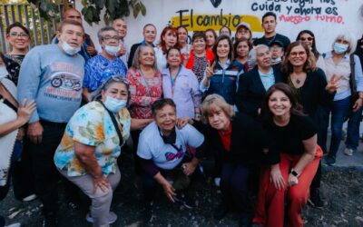 Vero Delgadillo arranca remodelación del nuevo Centro de Comunidades de Cuidado en Oblatos