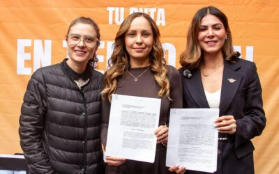 Mónica Magaña y Alejandra Giadans proponen reforma para supervisar el transporte público