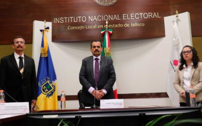 Toma protesta Joaquín Rubio Sánchez como delegado del INE en Jalisco