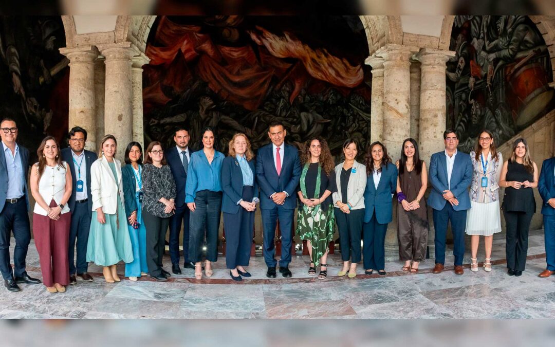Estrechan Gobierno de Jalisco y ONU en México lazos de cooperación para el desarrollo sostenible