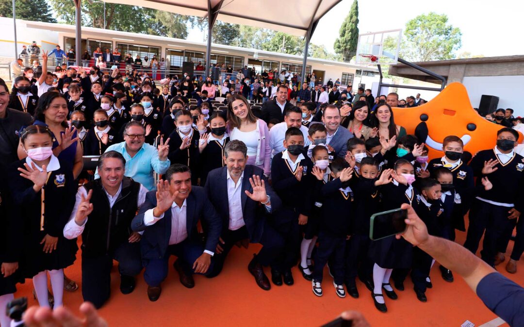 Estrenan Escuela Primaria ‘Juan Rulfo’ a 50 años de la última rehabilitación