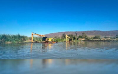 Detecta SIAPA descargas irregulares en Canal Las Pintas, parte del sistema de abastecimiento del ÁMG