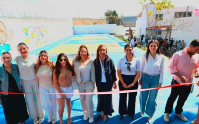 Inaugura Sistema DIF Jalisco cancha multideportes en Casa Varones