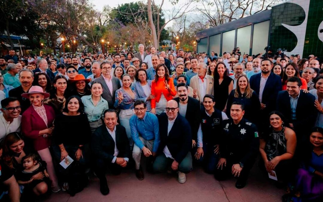 Entrega Vero Delgadillo el Parque de la Revolución