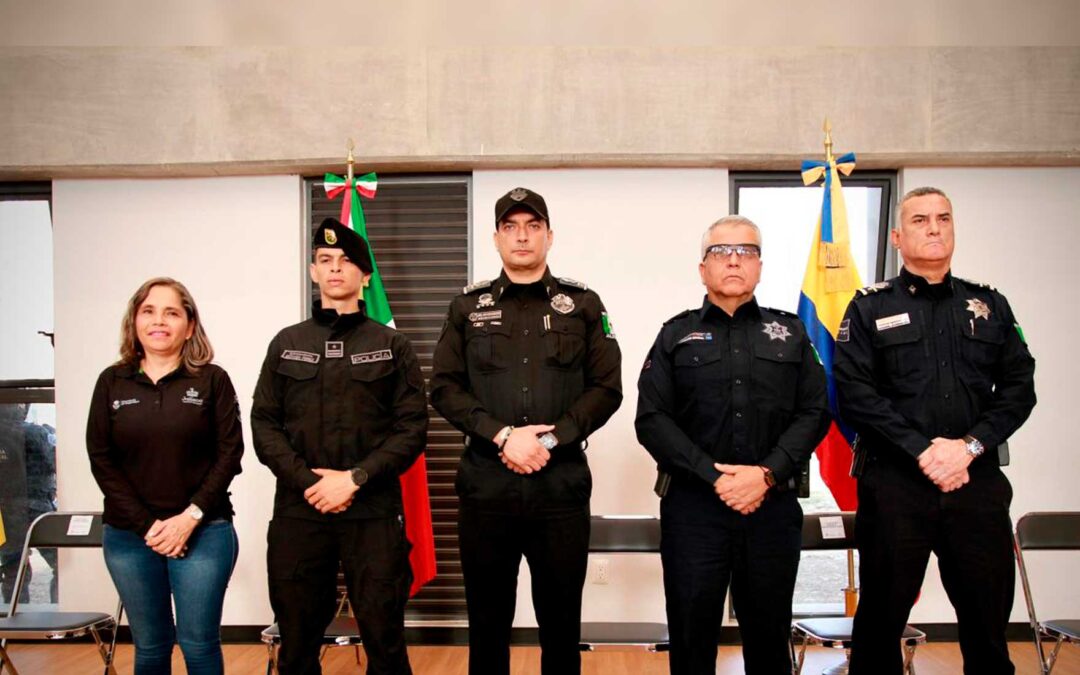 Capacita Grupo Policial Antiterrorismo de Colombia a oficiales de Jalisco