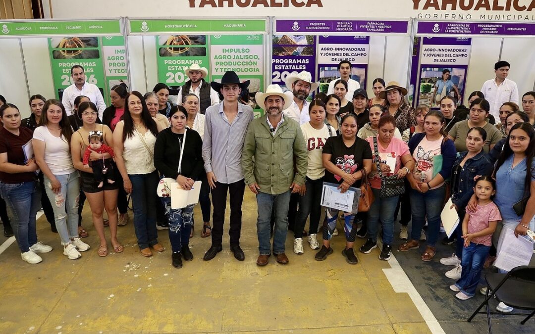 Más de 11 mil productores acceden a apoyos del campo en Jalisco