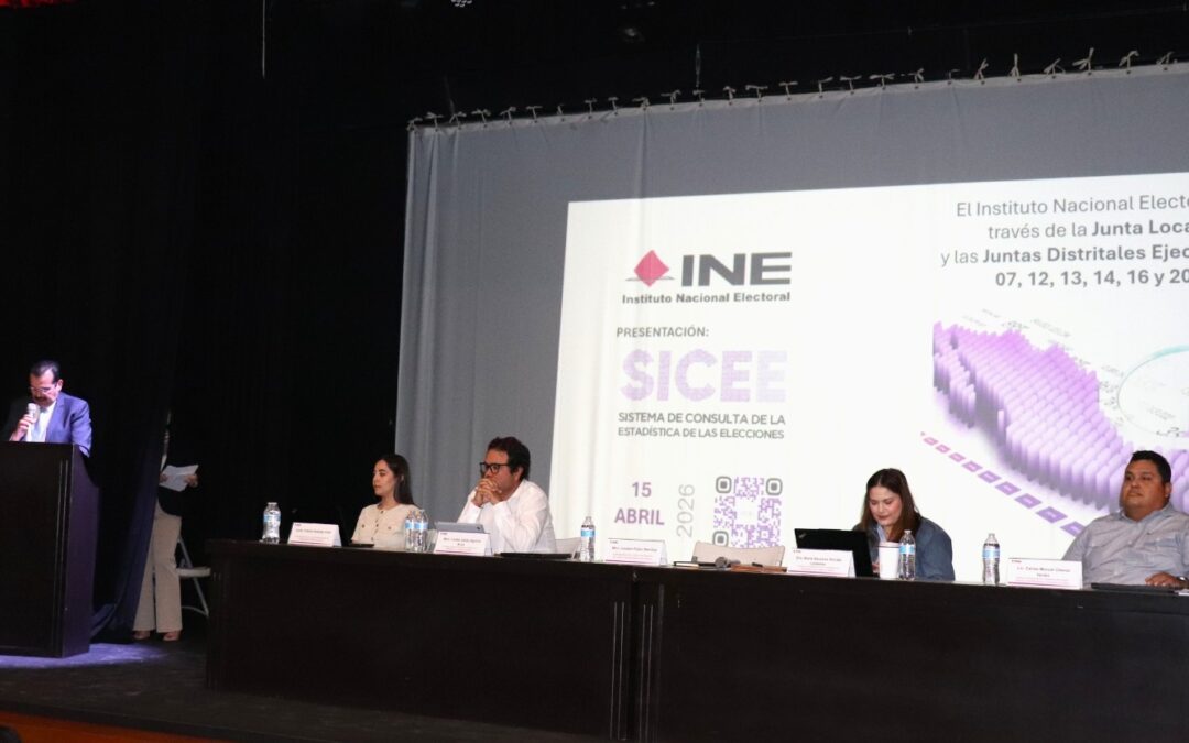 Presenta El INE el Sistema De La Estadística De Las Elecciones ante instituciones de Jalisco