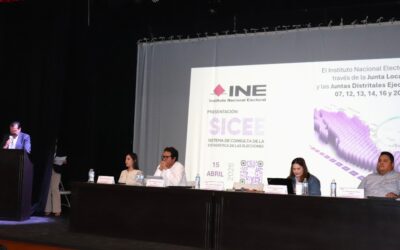 Presenta El INE el Sistema De La Estadística De Las Elecciones ante instituciones de Jalisco