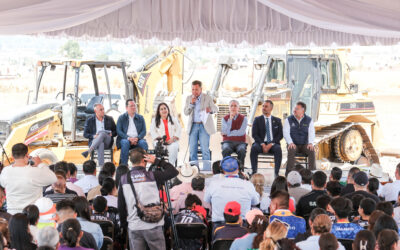 Arranca Lemus proyecto de obras de urbanización en Acatic