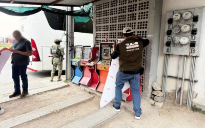 Asegura Tlajomulco 53 máquinas tragamonedas