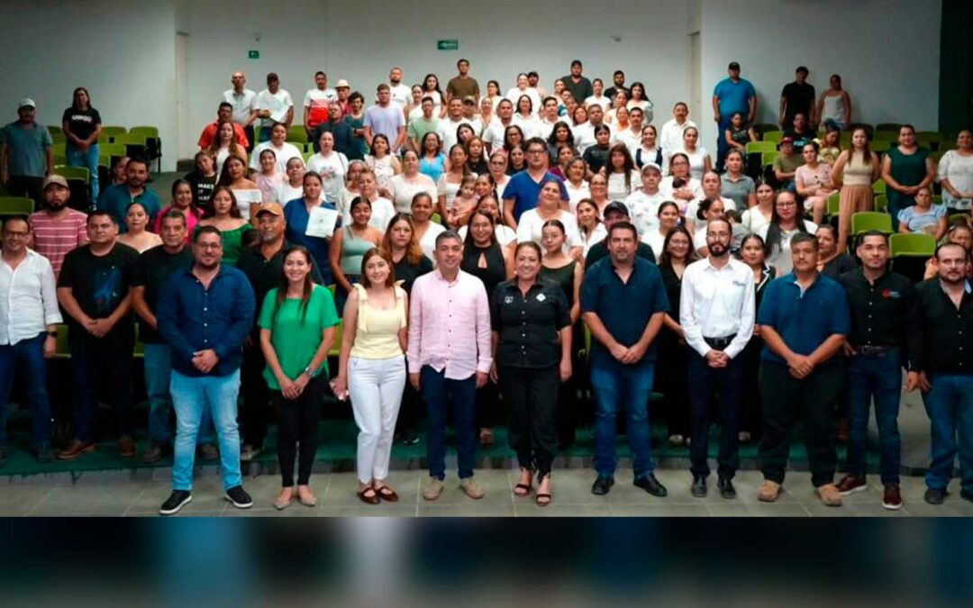 IDEFT entrega más de 250 constancias y refuerza la capacitación en La Huerta