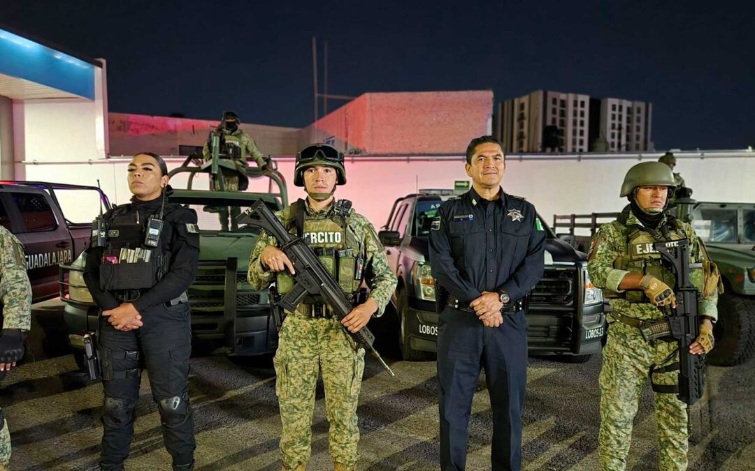 Despliegan SEDENA y comisaría de GDL operativo para prevenir delitos de alto impacto