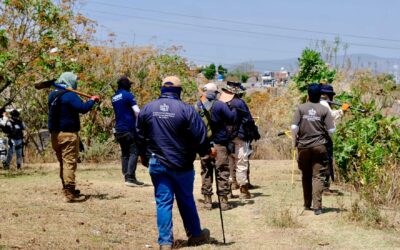 Realiza COBUPEJ operativo de búsqueda individualizada en el Cerro del Cuatro