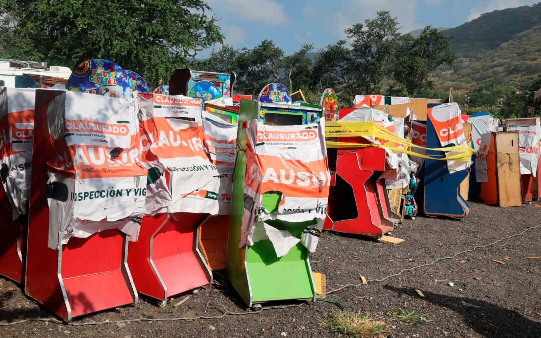 Tlajomulco refuerza operativos contra máquinas tragamonedas