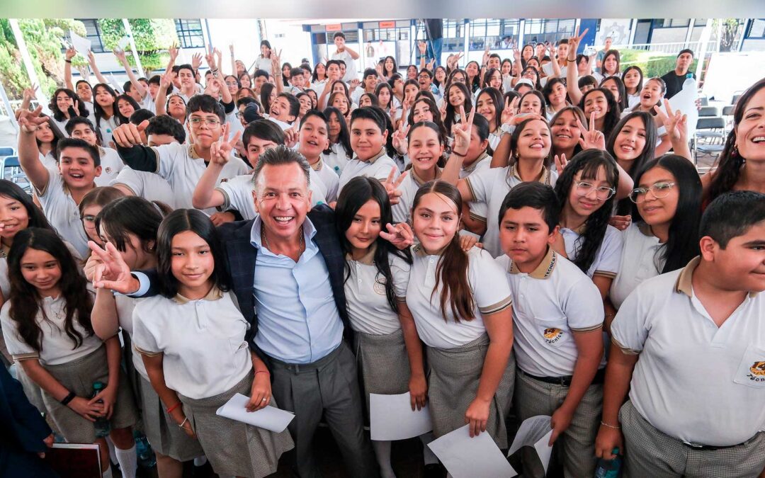 Celebra Pablo Lemus instalación de 200 ‘Escuelas con Agua’ a nivel nacional