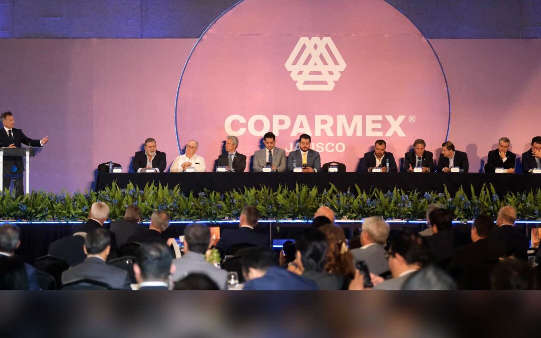 Ratifica Pablo Lemus liderazgo empresarial de COPARMEX Jalisco