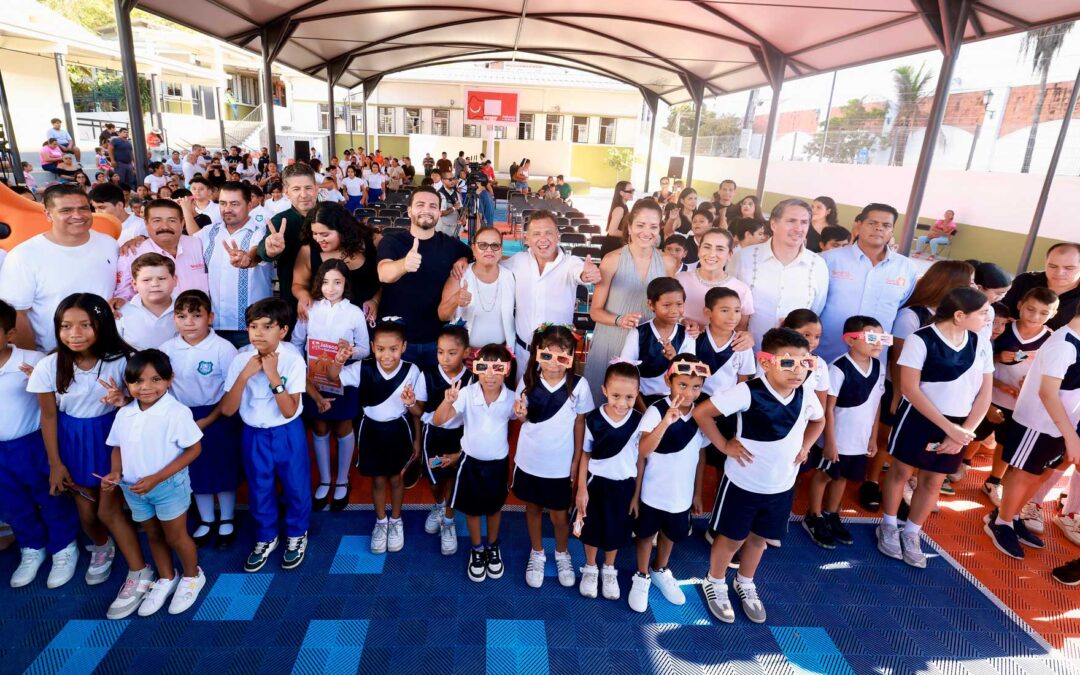 Llega el programa ‘Jalisco con Estrella’ a la Escuela Primaria ‘15 de Mayo’ en Puerto Vallarta