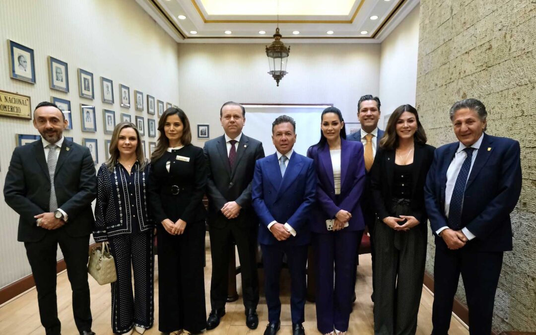 Llama Pablo Lemus a impulsar proyectos de la mano de la CANACO Guadalajara