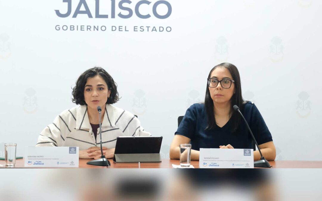Impulsa Jalisco su industria audiovisual con el Programa de Incentivos FILMA 2026