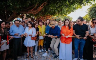 Vero Delgadillo entrega renovación integral de Avenida Inglaterra
